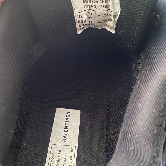 Balenciaga LED Track Black size 12 - Picture 8 of 8